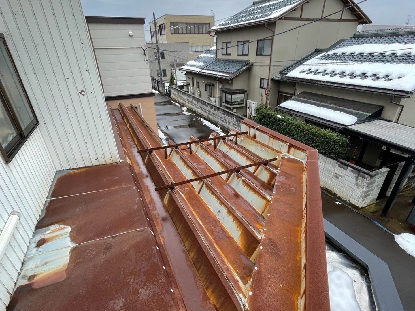三条市 W様 屋根工事（折半カバー工法） 施工前