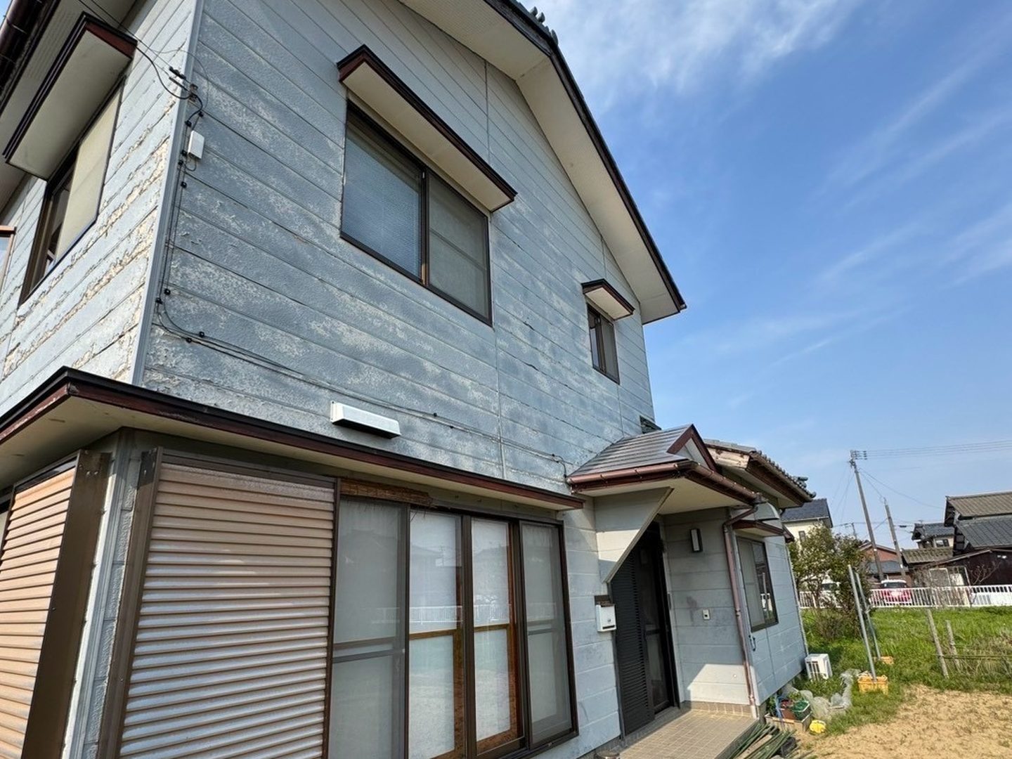 燕市 B様 外壁工事 施工前